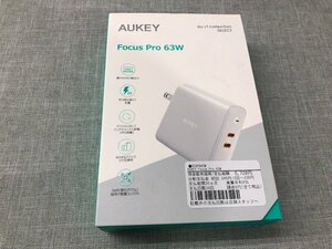 【新品】AUKEY　Focus Pro 63W　PA-D51　最大63Wの高出力　約3倍の速さで充電可能　あらゆるデバイスとの互換性　(管理番号：049109）