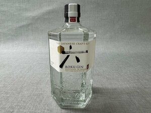 ＜福岡県内・限定発送商品＞【未開栓】SUNTORYサントリー ジン 六　ROKU JIN 47度 700ml（管理番号：049123）