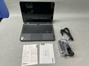 【未使用に近い】Lenovo ノートPC Chromebook Lenovo 300e chromebook Gen3 （管理番号：049108）　
