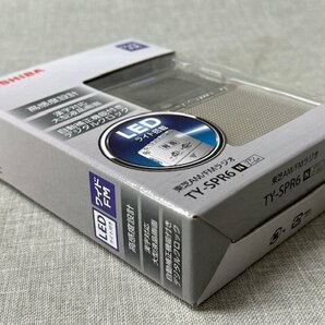 【中古品】TOSHIBA 東芝 AM/FMラジオ TY-SPR6 サテンゴールド 状態良品 (管理番号：049109)の画像3