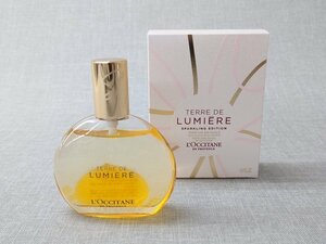 【未使用に近い】L’OCCITANE テール ド ルミエール ジョイ パフュームインオイル ボディ・ヘア用オイル 50ml (管理番号：049102)