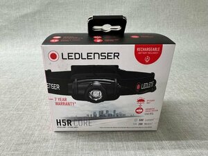【未使用品】LEDLENSER 充電式 ヘッドライト H5R CORE 防水 防塵 ヘッド角度160度 レッドレンザー (管理番号：049110)
