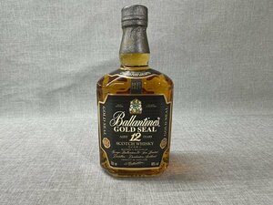 【未開栓】ウイスキー Ballantine's スコッチウイスキー GOLD SEAL 12年 40度 700ml (管理番号：049123)