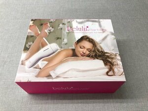 【未使用品】脱毛器　belulu美ルル　クリアベールmini　KRD1031/PK　５段階レベル調整　１００～240V海外使用可能　　(管理番号：049110)