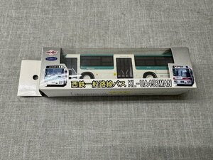 【中古品】状態良品 ONE MILE リアルダイキャスト　西鉄一般路線バス KL-UA452MAN (管理番号：049111）