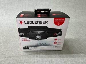 【未使用品】LEDLENSER 充電式 ヘッドライト H5R CORE 防水 防塵 ヘッド角度160度 レッドレンザー (管理番号：049110)