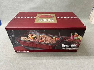 [ не использовался товар ]recolte HOMEBBQ стол кулинария plate плита RBQ-1 красный ( контрольный номер :049110)