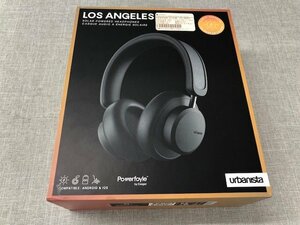 【新品】 urbanista（アーバニスタ） ワイヤレスヘッドフォン LOS ANGELES 10362020 ミッドナイトブラック ノイズキャンセリング　(049109