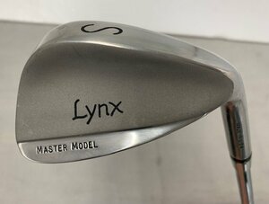 【中古品】Lynx リンクス　MASTER MODEL　サンドウェッジ　スチールシャフト（R)　マスターモデル (管理番号：060111）