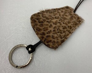 【中古品】BOTTEGA VENETA　ボッテガヴェネタ レオパード　クロシェットネックレス・ペンダント　(管理番号：060105）