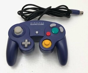 【ジャンク品】NINTENDO GAME CUBE　コントローラー DOL-003 ※動作確認済み（Ｚボタン不良） (管理番号：060111）