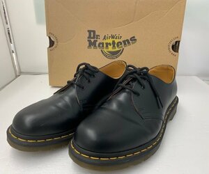 【中古品】Dr.Martens ドクターマーチン 3ホール 1461 レザーシューズ サイズ：UK7 26cm程度 ブラック (管理番号：060103）