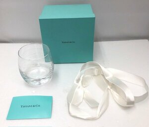 【未使用品】 TIFFANY&Co.（ティファニー） グラス 1客　リボン付 (管理番号：060102）