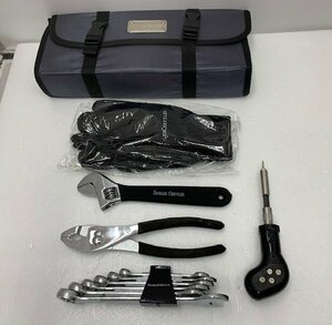 【中古品】DaimlerChrysler 　ダイムラー　クライスラー　車載工具 5点セット　　収納ケース付き 　(管理番号：060111）