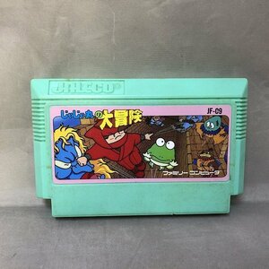 【中古品】JALECO(ジャレコ) ファミコンソフト じゃじゃ丸の大冒険（管理番号：046113）