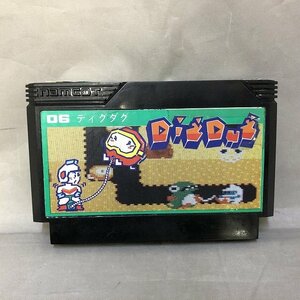 【中古品】namcot(ナムコ) ファミコンソフト ディグダグ（管理番号：046113）