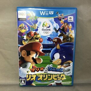 【中古品】Nintendo Wii Uソフト 「マリオ&ソニック AT リオオリンピック」 (管理番号：046113)