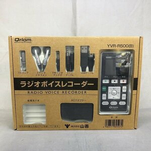 [ secondhand goods ] mountain .Qriom YVR-R500(B) radio voice recorder ( control number :046109)