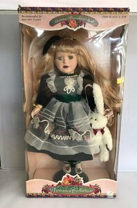 [ present condition goods ]Genuine Porcelain Doll ( porcelain doll ) Victorian Collection Melissa Jane #76867 Brass Key ( control number :059102) a100