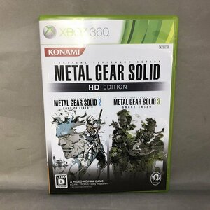 【Xbox360】 メタルギアソリッド HDエディション （METAL GEAR SOLID HD EDITION） [通常版］