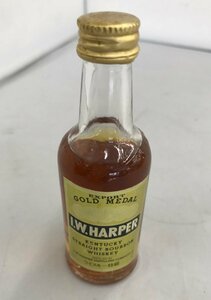【未開栓】I.W.HARPER GOLD MEDAL バーボンウイスキー ミニボトル 50ml 43% 「ウイスキー特級」 ハーパー (管理番号：059123)