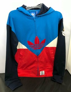 adidas Originals (アディダス オリジナルス)×NIGO (二ゴー) パーカー フーディー ジップアップ サイズ：XS (管：059103)