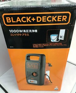 【未使用品】BLACK＆DECKER 1000W 高圧洗浄機 コンパクトプラス BW13 ブラックデッカー (管理番号：059110) a120