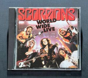 【824344-2/US盤】スコーピオンズ/ワールド・ワイド・ライヴ　mercury　Scorpions/World Wide Live　Made in USA