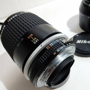 ニコン Ai-s Micro-NIKKOR 105mm F2.8 PN-11 美品 の画像8