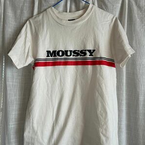 moussy Tシャツ 白 半袖