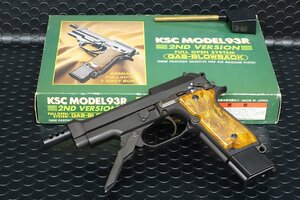 KSC　ベレッタ　M93R 2nd Ver　セミ / フル ／3バースト　ガスブローバック　ジャンク品