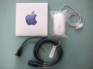 【アップル純正USBマウス+パワーマックG4 ソフトインストールディスク】Apple Pro Mouse