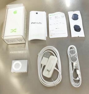 [ вскрыть settled * не использовался ]Apple iPod Shuffle no. 2 поколение 1GB MA564J/A Model A1204 серебряный 