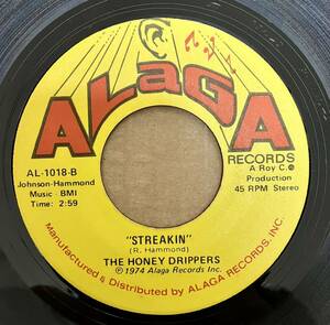 試聴45：The Honey Drippers ★ I Can't Stop You From Doing (The Things You Want To Do) / Streakin / DRUM BREAK / FUNK CLASSIC