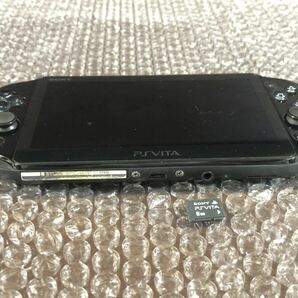 0509-2 SONY VITA PSP ブラック 本体 2台 PCH-2000 PSP-3000 ジャンク扱い 現状品の画像3