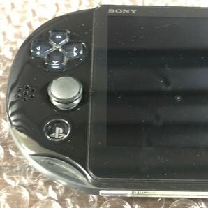 0509-2 SONY VITA PSP ブラック 本体 2台 PCH-2000 PSP-3000 ジャンク扱い 現状品の画像4
