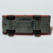 希少 ミニカー MATCHBOX Commutur マッチボックス レズニー スーパーファスト 英国製 レッド 当時物 レトロ_画像8