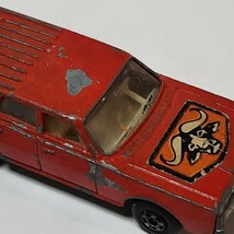 希少 ミニカー MATCHBOX Commutur マッチボックス レズニー スーパーファスト 英国製 レッド 当時物 レトロ_画像7