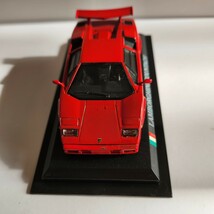 ミニカー LAMBORGHINI COUNTACH デルプラドカーコレクション 世界の名車コレクション スケール1/43 レッド ケース付き _画像2