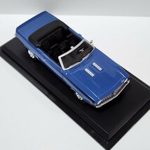 ミニカー CHEVROLET CAMARO SS デルプラドカーコレクション 世界の名車コレクション スケール1/43 ブルー ケース付き _画像5