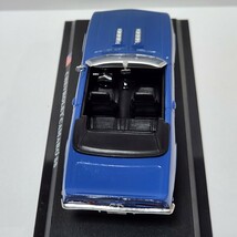 ミニカー CHEVROLET CAMARO SS デルプラドカーコレクション 世界の名車コレクション スケール1/43 ブルー ケース付き _画像6
