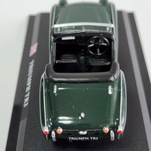 ミニカー TRIUMPH TR3 デルプラドカーコレクション 世界の名車コレクション グリーン スケール1/43 ケース付き _画像7