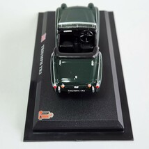 ミニカー TRIUMPH TR3 デルプラドカーコレクション 世界の名車コレクション グリーン スケール1/43 ケース付き _画像6
