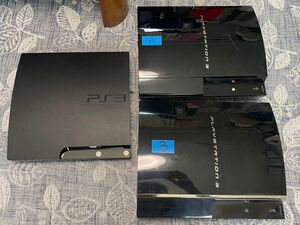 SONY PlayStation PS3本体3台セット 全て可動テスト済み ソニー プレイステーション プレステ