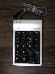 USBテンキー NT-9USV 中古品 グレー 灰色