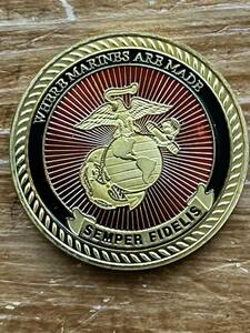 アメリカ海兵隊 リクルートデポ サンディエゴ チャレンジコイン