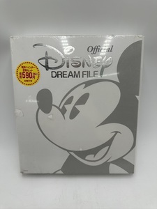 m0662 未使用品 Disney ディズニー Official DREAM FILE 専用バインダー2冊セット シュリンク付 ミッキーマウス ミッキー