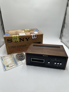 t0667 美品 SONY ソニー TC-8040 テーププレイヤー 元箱付 中古 8トラック カセットプレイヤー オーディオ機器