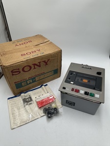 t0693 希少 美品 SONY ソニー BOOTH RECORDER ER-77 レコーダー カセットプレーヤー デッキ 元箱有 レトロ 音響機器