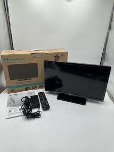 t0694 美品 Hisense ハイセンス ハイビジョン LED 液晶テレビ JQ10773 2020年製 元箱付